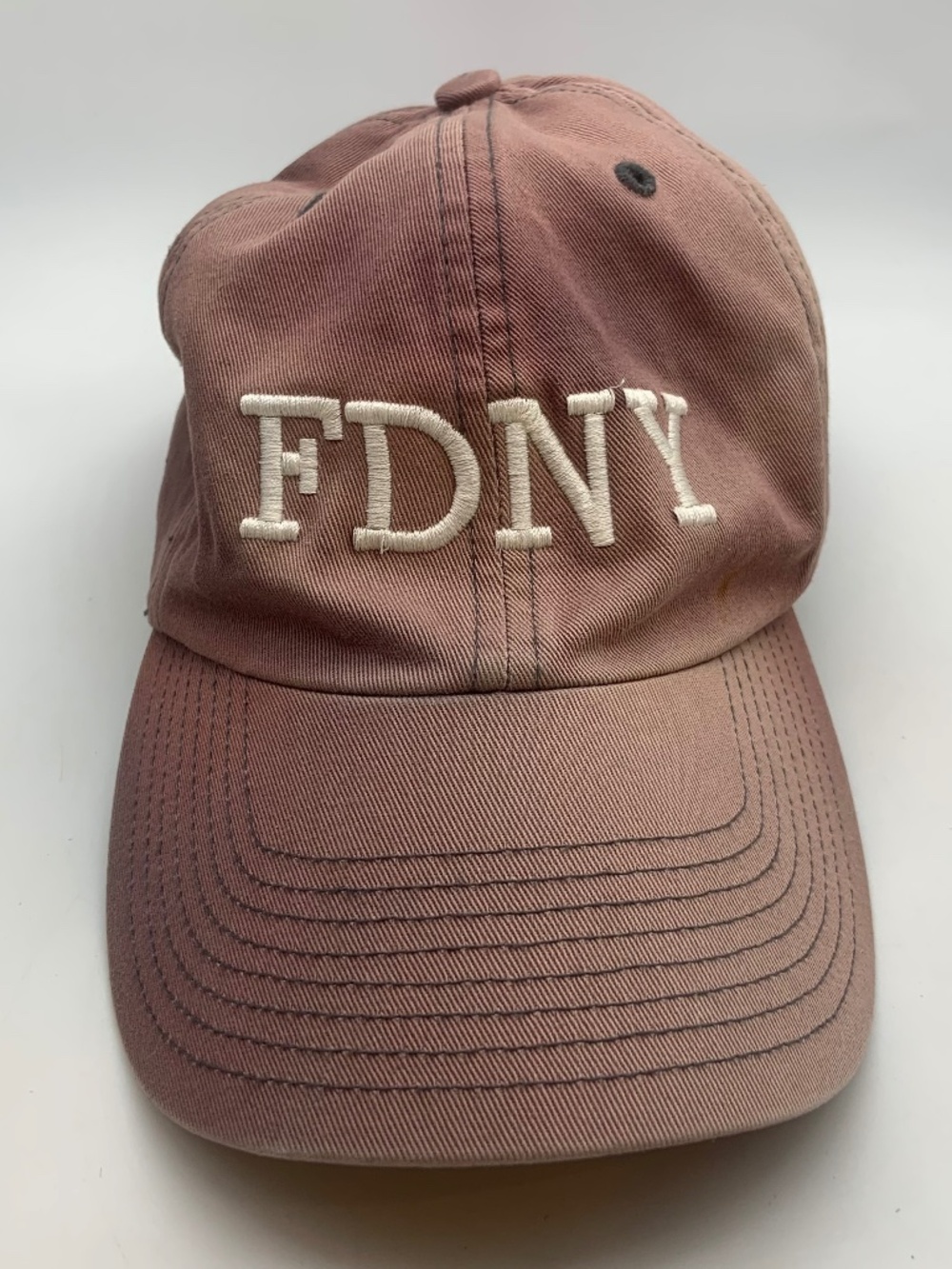 Vintage FDNY Fire Department New York Embroidered Adjustable Baseball Hat